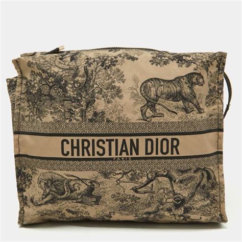 dior travel size|dior travel zipped pouch.